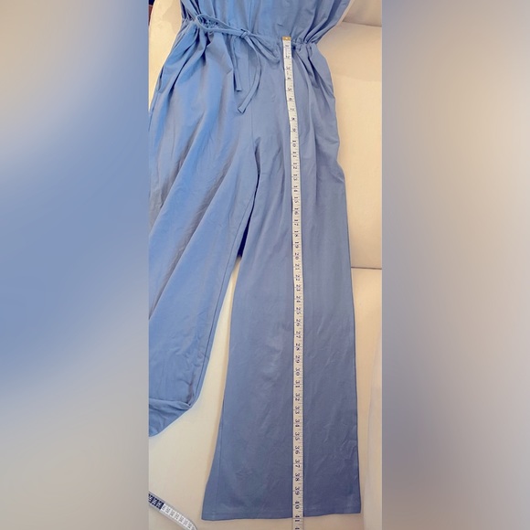 NWT Athleta Willow Jumpsuit Size M in Color Blue - Picture 14 of 16